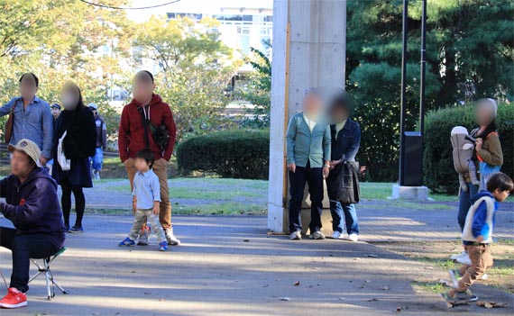 スケボー コンテスト観客