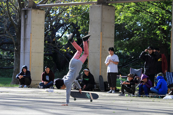 スケボー コンテスト ガールズ　女子