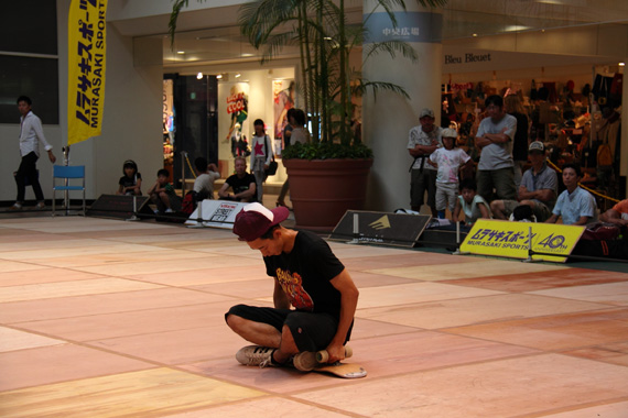 中田　フリースタイル　スケートボーダー